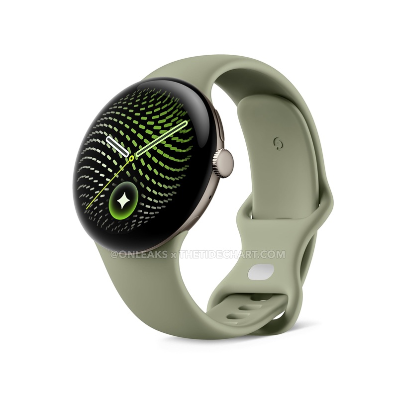 Google Pixel Watch 5 у кольорі Pyrite, розмір 45 мм