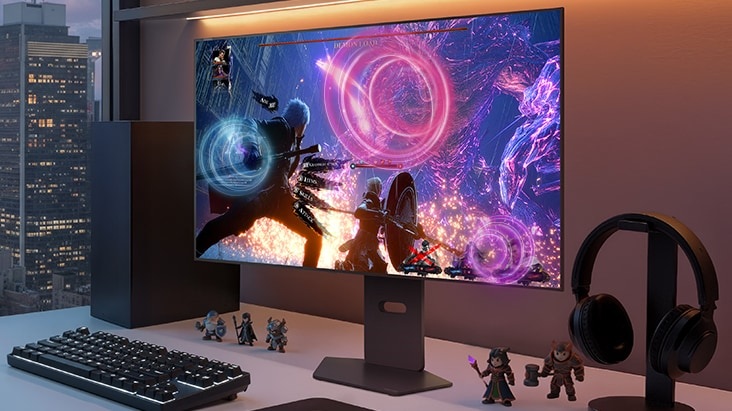Звуковая система AI Sound в LG UltraGear 32GX870B