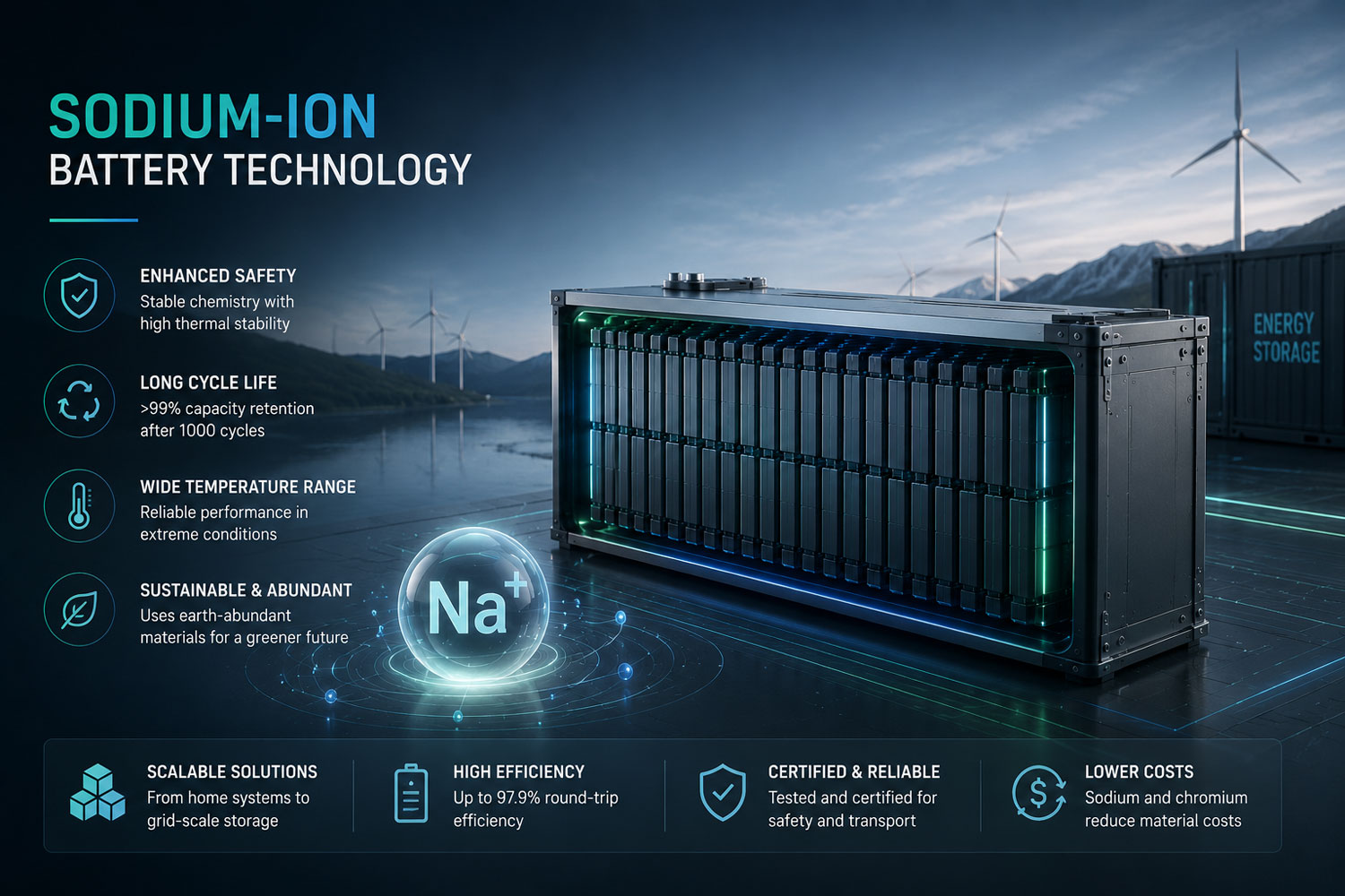 UNIGRID's NCO battery cells passed independent cycle-life and efficiency testing at Rochester Institute of Technology.