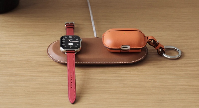 Аксесуар Paddock Duo в шкіряній сумочці Hermès