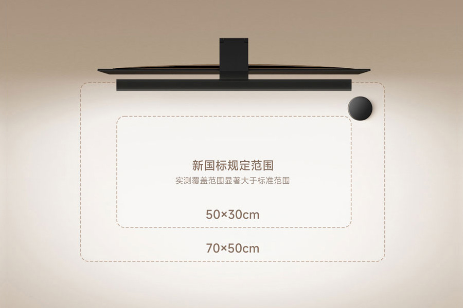Детали дизайна Xiaomi Mijia Monitor Light Bar 2