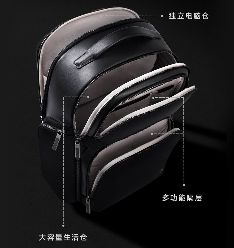 Xiaomi Mijia Business Backpack 2 Side View