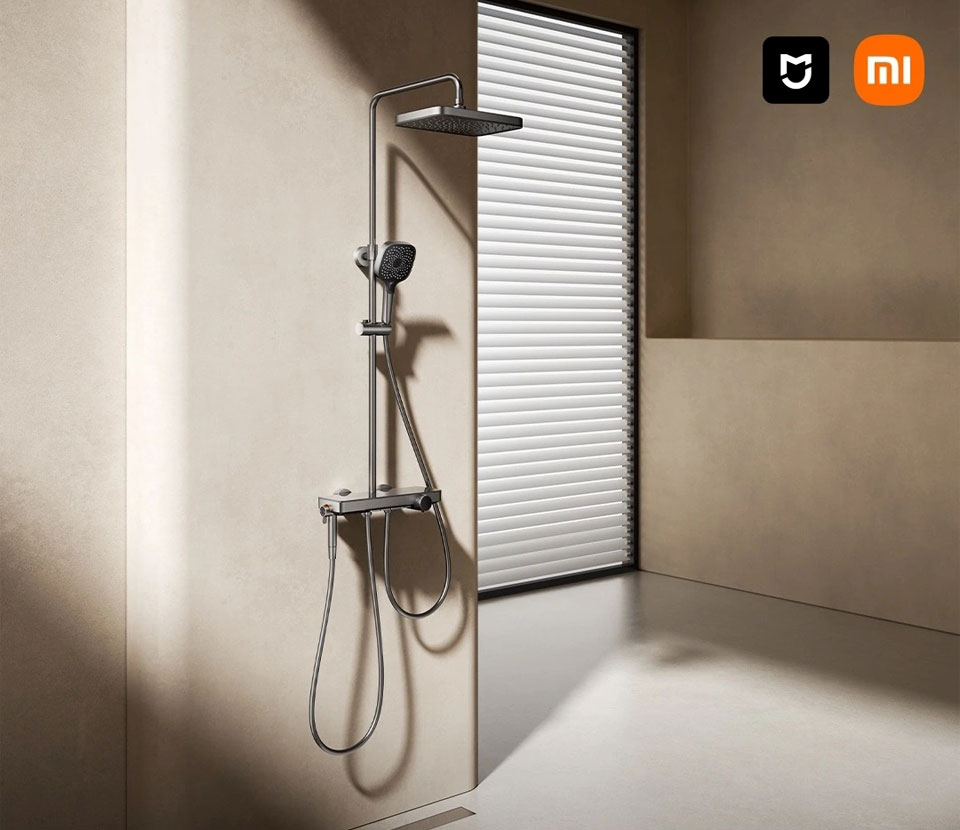 Xiaomi Mijia shower system. Illustration: Xiaomi