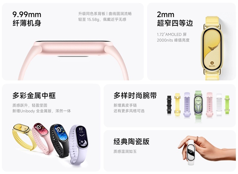 Xiaomi Smart Band 11 дисплей і корпус